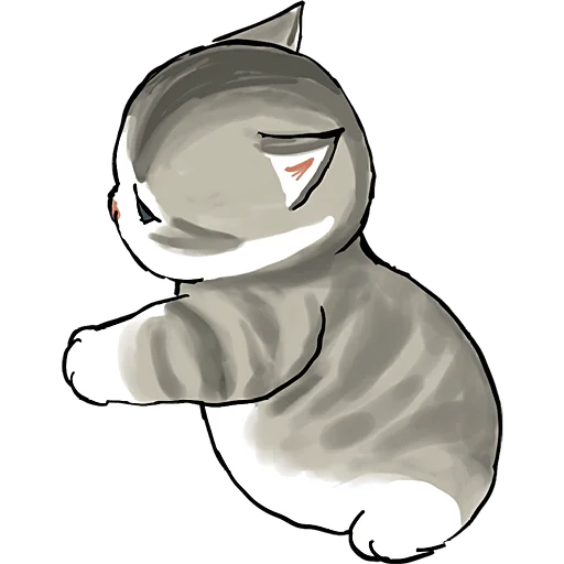 🤗 Стикер «Сурисури Нян» для Telegram