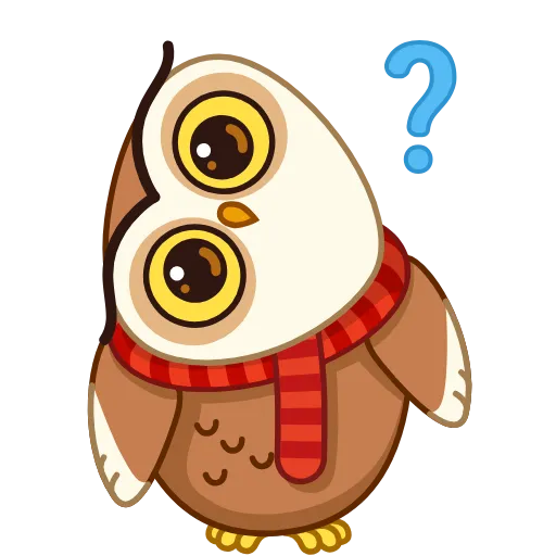 ❓ Стикер «Questions» для Telegram