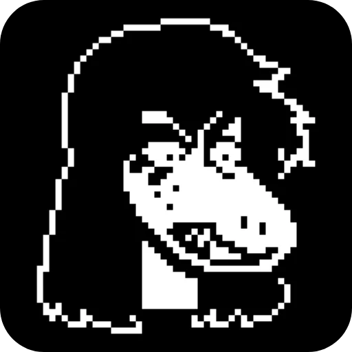 🤬 Стикер «Susie Deltarune» для Telegram