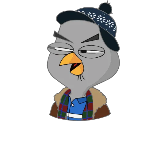 😏 Эмодзи «Подозрительная сова. Сезон 9» для Telegram
