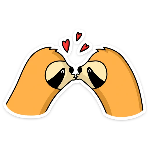 😘 Стикер «Free From Cares» для Telegram