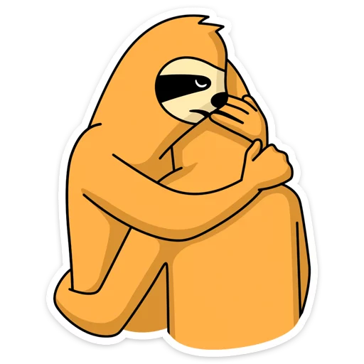 💑 Стикер «Free From Cares» для Telegram