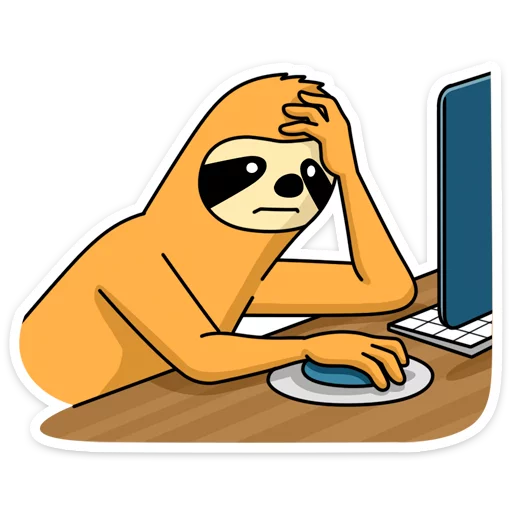 🤦‍♂️ Стикер «Free From Cares» для Telegram