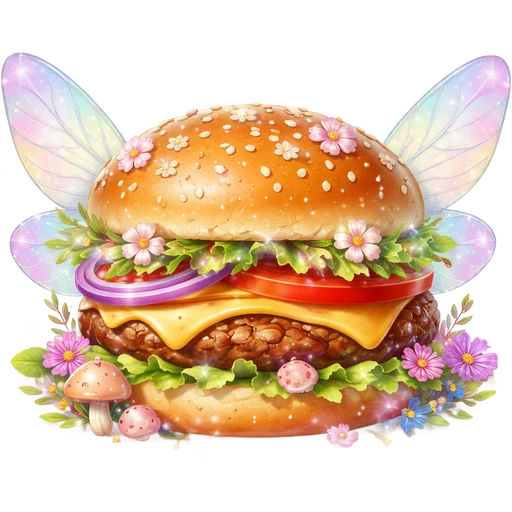 🍔 Стикер «Sweet Love» для Telegram