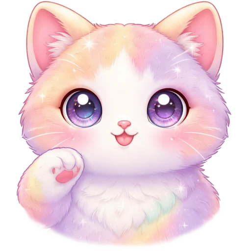 🐱 Стикер «Sweet Love» для Telegram