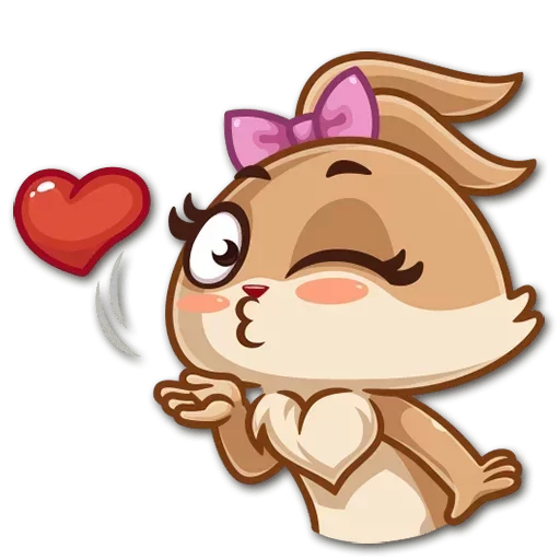 ❤️ Стикер «Сладкой Ночи» для Telegram