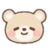 🐻 Эмодзи «Мишенька ୨୧» для Telegram