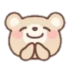 🐻 Эмодзи «Мишенька ୨୧» для Telegram