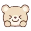 🐻 Эмодзи «Мишенька ୨୧» для Telegram