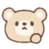 🐻 Эмодзи «Мишенька ୨୧» для Telegram