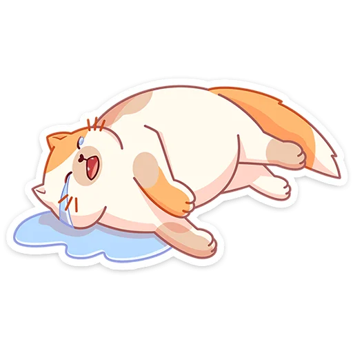 😭 Стикер «Булочка» для Telegram