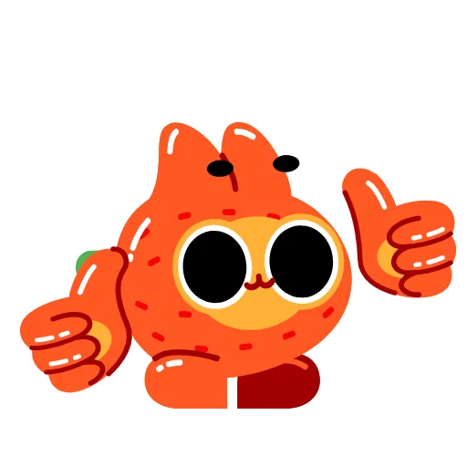 👍 Стикер «Sweet Carrot» для Telegram