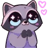 🦝 Эмодзи «Sweet Cuteness» для Telegram