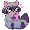🦝 Эмодзи «Sweet Cuteness» для Telegram