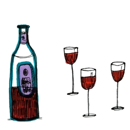 🍷 Стикер «Sweet Dreams» для Telegram