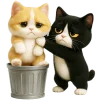 🗑 Эмодзи «Милая парочка» для Telegram
