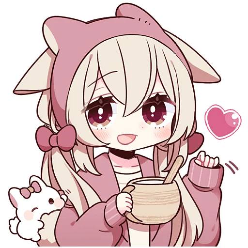 😋 Стикер «Зайка Свити» для Telegram