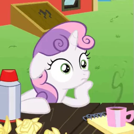 Стикерпак Sweetie Belle для Telegram — скачать