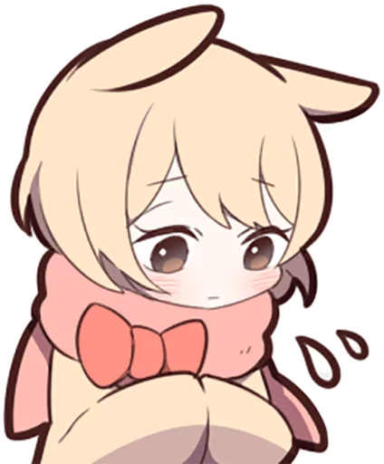 😔 Стикер «Sweetie Bunny» для Telegram