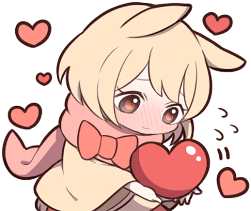 💗 Стикер «Sweetie Bunny» для Telegram