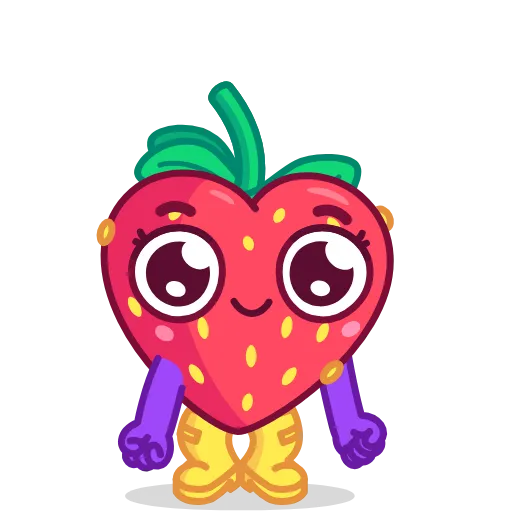 😄 Стикер «Sweety Strawberry» для Telegram