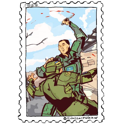 🔡 Стикер «SWO_Postmarks» для Telegram