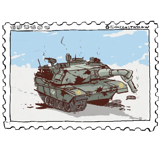 ↙️ Стикер «SWO_Postmarks» для Telegram