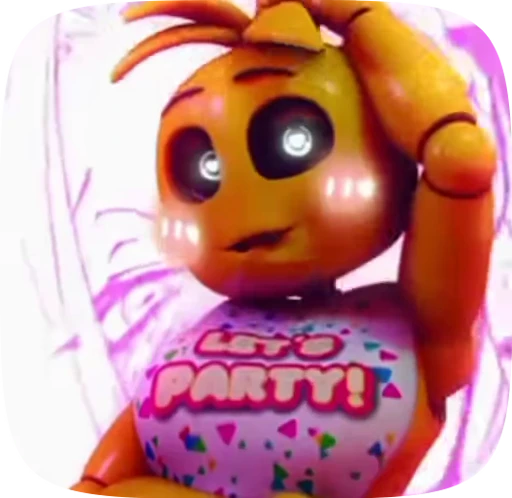 😇 Стикер «Toy Chica Top» для Telegram