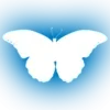 🦋 Эмодзи «Minimalism #status #color #blue» для Telegram