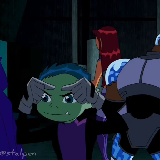 🌟 Стикер «Teen Titans Tokyo» для Telegram