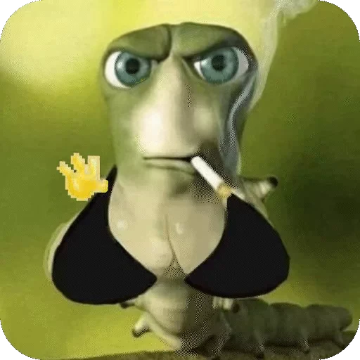 👋 Стикер «Гусеница» для Telegram