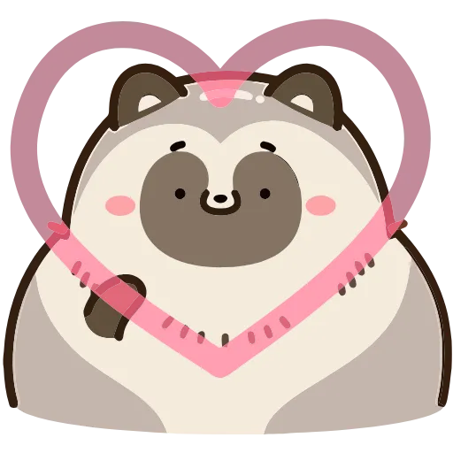 ❤️ Эмодзи «тaнyки тю» для Telegram