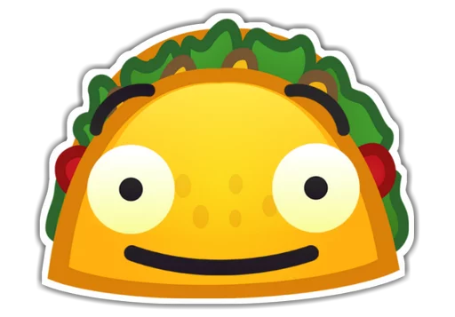 Стикерпак Taco для Telegram — скачать