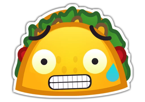 😬 Стикер «Taco» для Telegram