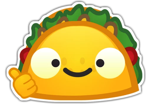 👍 Стикер «Taco» для Telegram