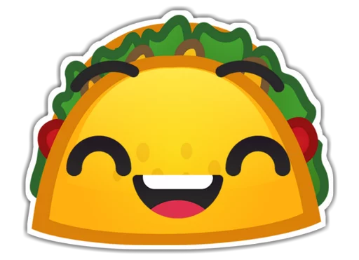 ☺️ Стикер «Taco» для Telegram