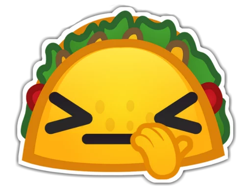 😣 Стикер «Taco» для Telegram