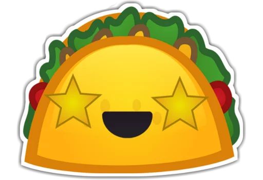 🤩 Стикер «Taco» для Telegram