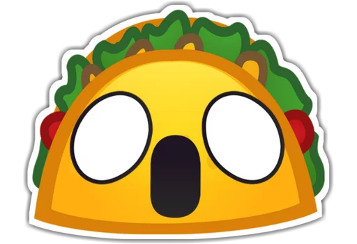 😱 Стикер «Taco» для Telegram