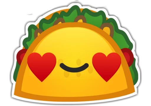 😍 Стикер «Taco» для Telegram
