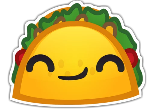 ☺️ Стикер «Taco» для Telegram