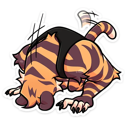 🐯 Стикер «Тай» для Telegram