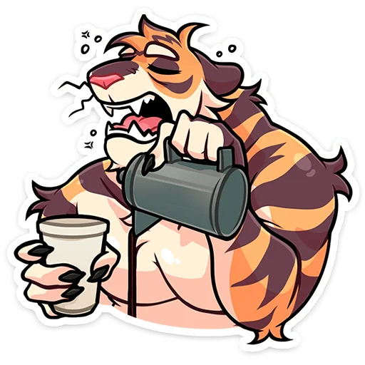 ☕ Стикер «Тай» для Telegram