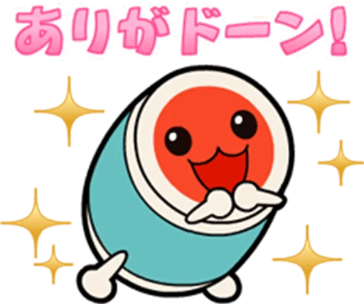 ✨ Стикер «Taiko no Tatsujin LINE Stickers» для Telegram