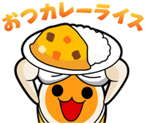 🍛 Стикер «Taiko no Tatsujin LINE Stickers» для Telegram