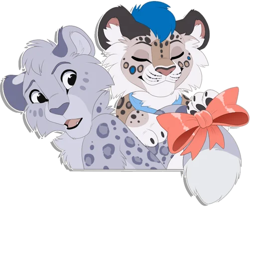 🎀 Стикер «Tailz SnowMew» для Telegram