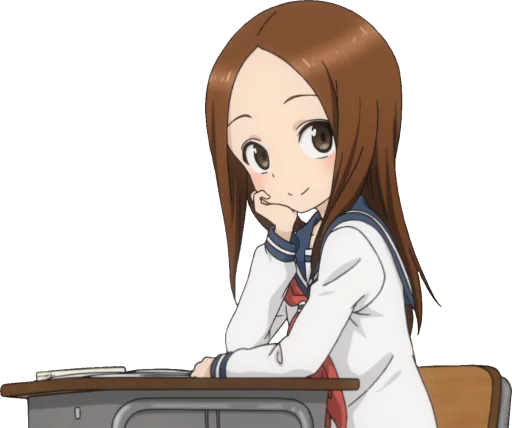 Стикерпак Let us all love Takagi для Telegram — скачать