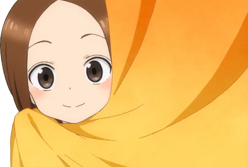 🙃 Стикер «Let us all love Takagi» для Telegram