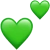 💕 Эмодзи «Green Emotions» для Telegram