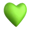 ❤️ Эмодзи «Green Emotions» для Telegram